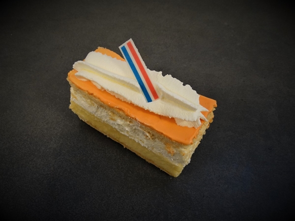 Oranje duet tompouce